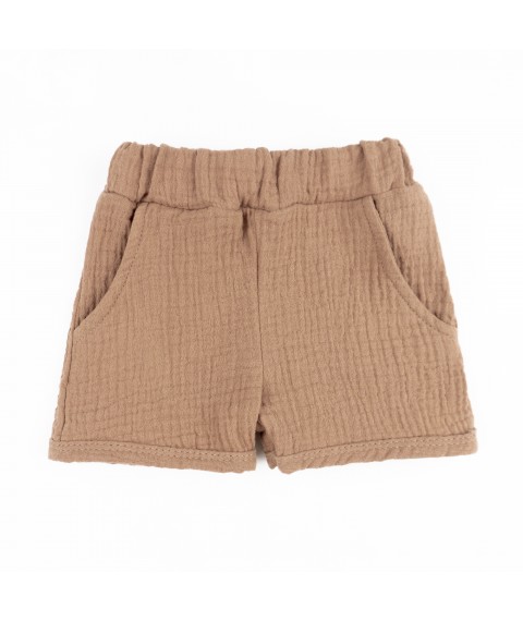 Костюмчик детский из муслина Cinnamon  Dexter`s  Коричневый d455кц  74 см (d455кц)