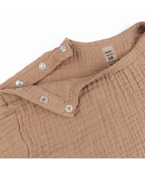 Костюмчик детский из муслина Cinnamon  Dexter`s  Коричневый d455кц  74 см (d455кц)