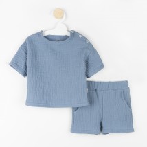 Костюмчик детский из муслина Sky  Dexter`s  Голубой d455нб  86 см (d455нб)