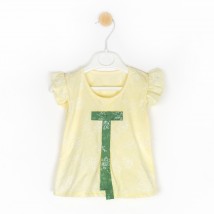 Summer suit for a girl Summer Color Dexter`s Yellow 149 104 cm (d149-2)