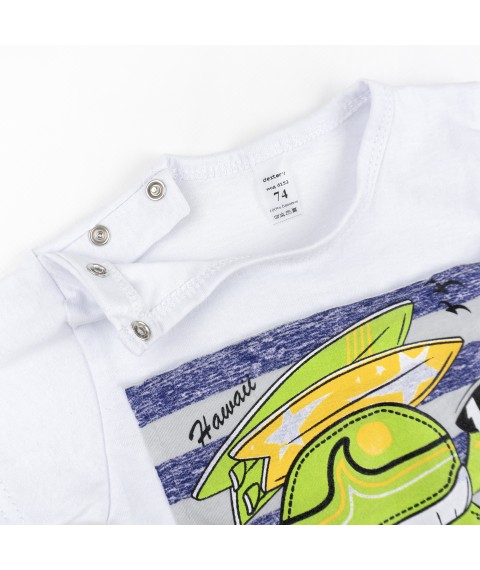 Костюм для мальчика Turtle  Dexter`s  Белый;Голубой d152чх-нв  86 см (d152чх-нв)