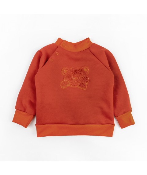 Костюм теплый детский с аппликацией Bear  Dexter`s  Оранжевый 729172  80 см (729172)