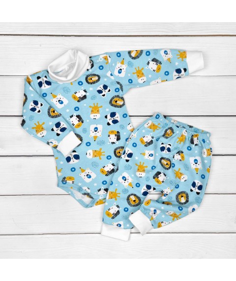 Set for babies from three months Zoo Malena Blue 307 80 cm (307ЖК-МЛ)