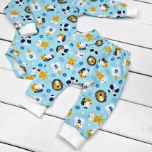 Set for babies from three months Zoo Malena Blue 307 86 cm (307ЖК-МЛ)