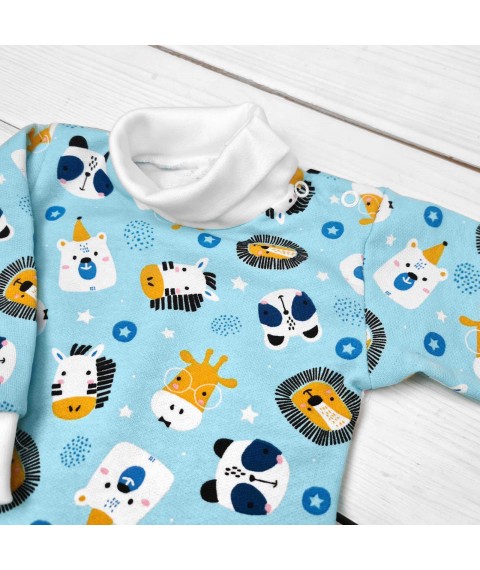 Set for babies from three months Zoo Malena Blue 307 74 cm (307ЖК-МЛ)