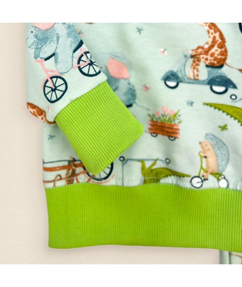 Костюм для мальчика джемпер со штанами Drive  Dexter`s  Зеленый 360  68 см (d360аф)