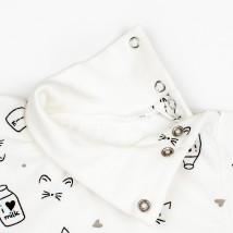 Комплектик для малышей от трех месяцев Milk боди со штанами  Dexter`s  Белый 307млк-мл  68 см (307млк-мл)