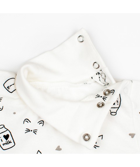 Комплектик для малюків від трьох місяців Milk боді та штани  Dexter`s  Білий 307млк-мл  86 см (307млк-мл)