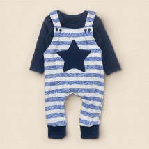 Star Dexter`s nacho baby body and romper set Dark blue; Gray 336 74 cm (d336pl-zd)