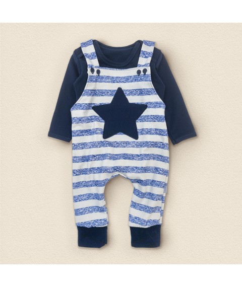 Star Dexter`s nacho bodysuit and romper for children Dark blue; Gray 336 86 cm (d336pl-zd)