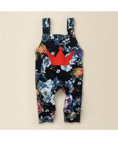 Romper with body straps and headband Dexter`s Crown Blue; Red 958 68 cm (d958cv-kr)