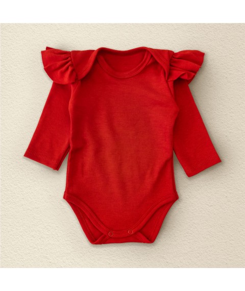 Romper with body straps and headband Dexter`s Crown Blue; Red 958 86 cm (d958cv-kr)