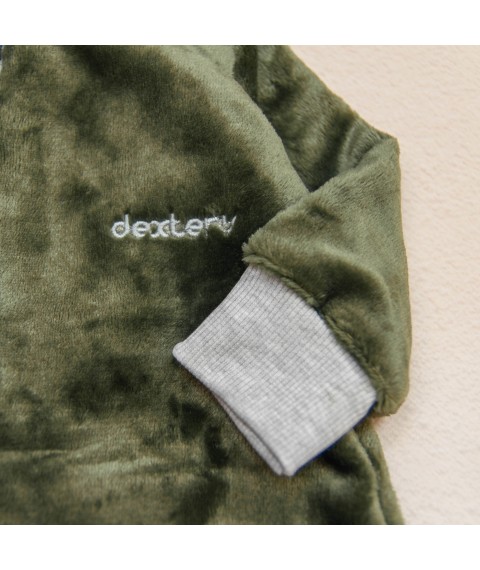 Ромпер детский фелсофт khaki Dexter`s  Dexter`s  Хаки d12-04хк  74 см (d12-04хк)