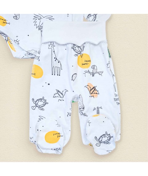 Set for a newborn Cooler Zoo Dexter`s White 187 62 cm (d187зо)