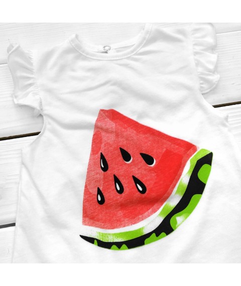 Summer set for a girl Watermelon Dexter`s White; Pink d127a-rv 86 cm (d127a-rv)