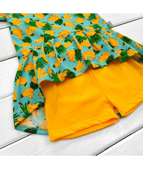 Туніка з шортами SummerTime  Dexter`s  Жовтий;Зелений 140  86 см (d140бн-ж)
