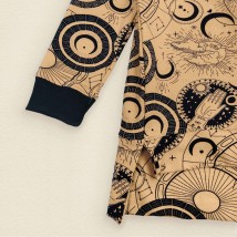 Джемпер и штаны для ребенка из петельчатой ткани  Dexter`s  Коричневый;Черный 211  122 см (d211-3)