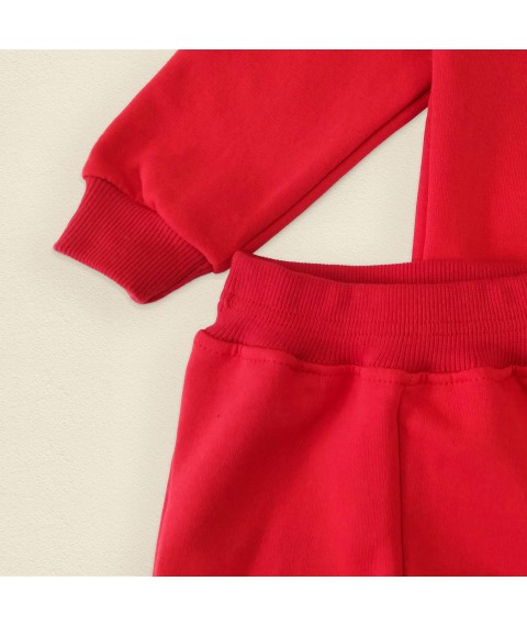 Костюм дитячий джемер та штани TREX на начосі  Dexter`s  Червоний 318  98 см (d318тс-кр)