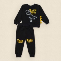 Children's suit with nachos, jammer and pants TREX Dexter`s Black 318 122 cm (d318ts-chn)
