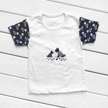Комплект для мальчика Dog футболка и шорты  Malena  Синий;Белый 950  110 см (950)