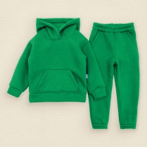 Весенний костюм худи со штанами на подростка  Dexter`s  Зеленый 2147  134 см (d2147-17-1)