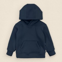 Детский теплый костюм на флисе худи и штаны Navy  Dexter`s  Темно-синий 2147  122 см (d2147-16)