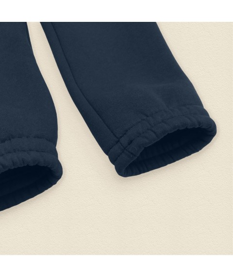 Костюм для подростка из теплой ткани на флисе Navy  Dexter`s  Темно-синий 2147  128 см (d2147-16-1)