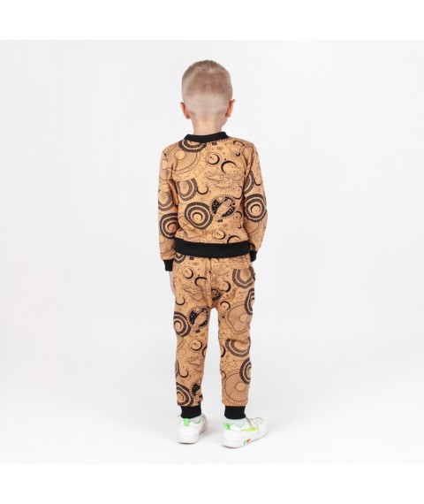 Детский стильный костюм для подростка Astrologic  Dexter`s  Черный;Коричневый 210  98 см (d210-3)