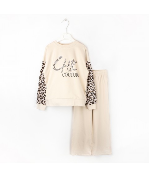 Костюм для підлітка трикотажний Chic couture  Dexter`s  Бежевий d222лпр  122 см (d222лпр)
