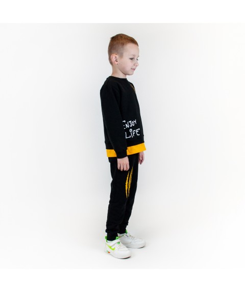 Enjoy Life Dexter`s Boy's Suit Black; Yellow 306 122 cm (d306chn)