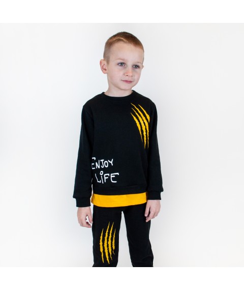 Enjoy Life Dexter`s Boy's Suit Black; Yellow 306 122 cm (d306chn)