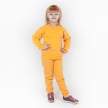 Дитячий костюм тринитка фліс  peach  Dexter`s  Dexter`s  Персиковий d2161-2  146 см (d2161-2)