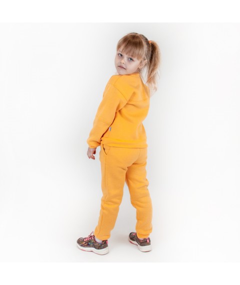 Дитячий костюм тринитка фліс  peach  Dexter`s  Dexter`s  Персиковий d2161-2  134 см (d2161-2)
