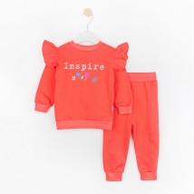 Костюм детский с надписью Inspire  Dexter`s  Коралловый d310цв-кл  86 см (d310цв-кл)