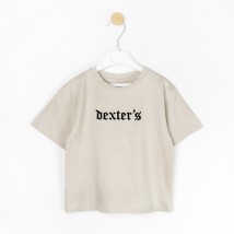 Комплект футболка и шорты с вышивкой Dexters  Dexter`s  Бежевый d2301-1  122 см (d2301-1)