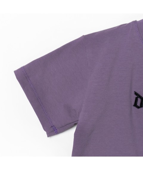 Комплект футболка и шорты с вышивкой Purple Dexters  Dexter`s  Фиолетовый d2301-2  110 см (d2301-2)