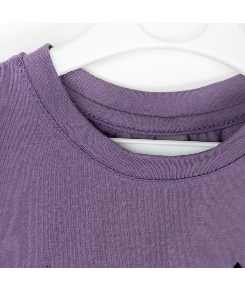Комплект футболка и шорты с вышивкой Purple Dexters  Dexter`s  Фиолетовый d2301-2  110 см (d2301-2)