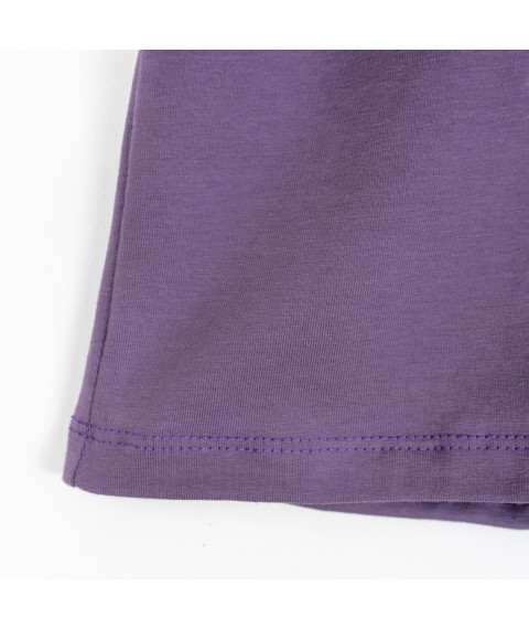 Комплект футболка и шорты с вышивкой Purple Dexters  Dexter`s  Фиолетовый d2301-2  110 см (d2301-2)