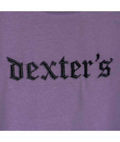 Комплект футболка и шорты с вышивкой Purple Dexters  Dexter`s  Фиолетовый d2301-2  110 см (d2301-2)