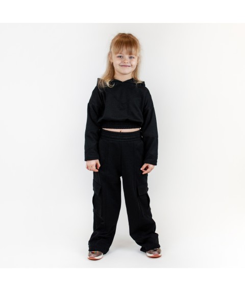 Stylish suit for girls in black color Dexter`s Black d212-10 158 cm (d212-10)