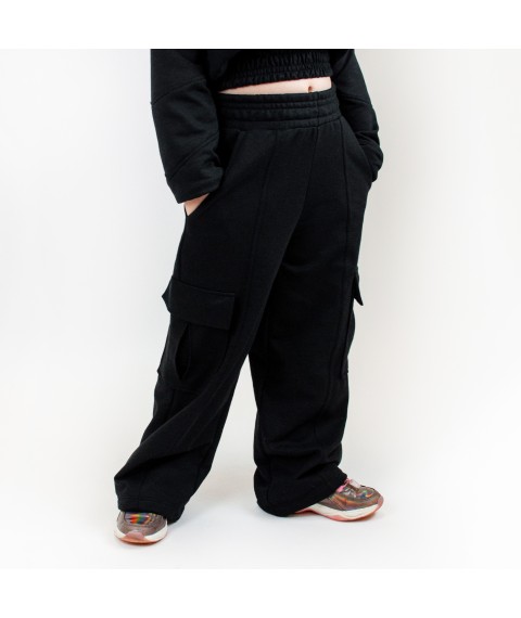 Стильный костюм для девочки черного цвета  Dexter`s  Черный d212-10  134 см (d212-10)