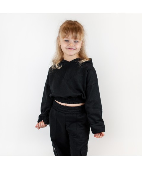 Стильний костюм для дівчики чорного кольору  Dexter`s  Чорний d212-10  122 см (d212-10)