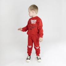 Костюм детский джемпер и штаны TREX на начесе  Dexter`s  Красный d318тс-кр  98 см (d318тс-кр)