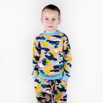 Boy's suit children's blue camouflage Navy Dexter`s Blue 210 110 cm (d210-2)