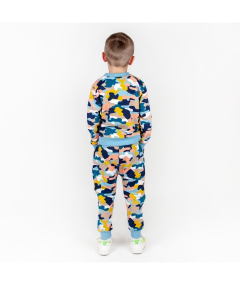 Костюм для хлопчика дитячий синій камуфляж Navy  Dexter`s  Синій 210  134 см (d210-2)