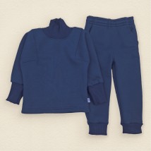 Стильный детский костюм из тринитки Navy  Dexter`s  Темно-синий 2165  98 см (d2165тс)