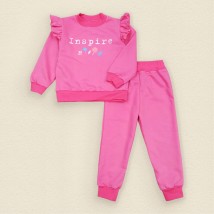 Спортивный костюм для девочки Inspire  Dexter`s  Розовый 310  122 см (d310цв-мн)