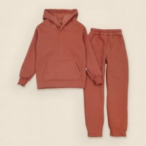 Terra Dexter`s Demi-season children's fleece suit Coral 2147 134 cm (d2147-15-1)