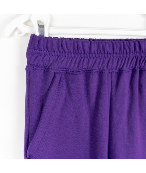Children's three-color suit with Dexter's embroidery Violet; Yellow 310 98 cm (d310дкс-ф)