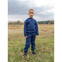 Детский теплый костюм на флисе Blue  Dexter`s  Синий 729162  134 см (729162)
